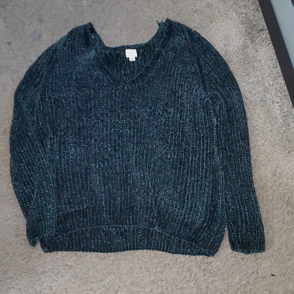 Green sweater